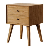 Rowlands Solid Wood Nightstand