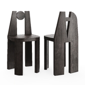 Gemelli Chairs by Florence Louisy