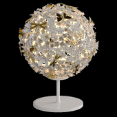 Фарфоровая лампа | Art Et Floritude Bouquets De Porcelaine Table Lamp