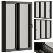 Sliding Metal Window - Windows Set 30