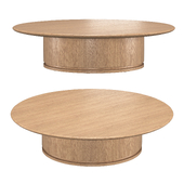 LIGNE PLINTH ROUND COFFEE TABLE