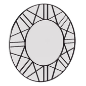 Round mirror with segments
