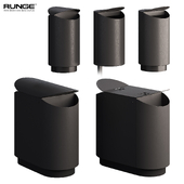 REUNGE Set of outdoor waste containers