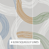 Creativille | Wallpapers | 8290 Squiggly Lines