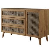 Combination chest of drawers SCANDICA Quebec