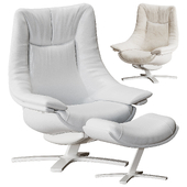 Re-Vive Casual Armchair By Natuzzi