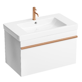 Abacus Concept Simple S2 80cm Large Vanity Unit and Basin 02