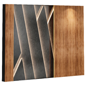 Decorative wall panel for interior 107