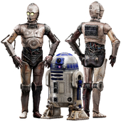 figures Hot Toys R2-D2 Star Wars C-3PO
