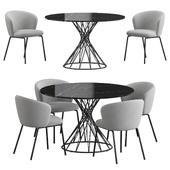 Nuit table Add chair