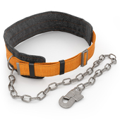 safety belt harness , metal chain, carabiner ремень  безопасности, цепь, карабин