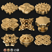 Collection of door knobs and handle-set 0027