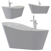 Acrylic bathtub BelBagno BB63-1800-W0