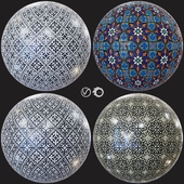 Traditional Tile PBR Material Vol 02