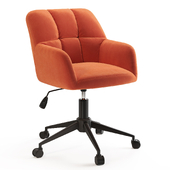 Офисное кресло Эльнор Velvet Orange