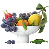 bowl of tropical fruits 03