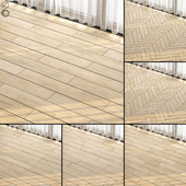 Parquet Tile Wood PBR Material Vol1
