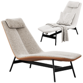 Alpilles Chaise Lounge by Bonaldo