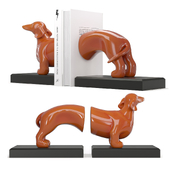 Dog Bookends
