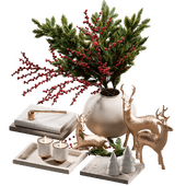 Christmas decorative set