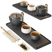 Japanese minimalist ceramic tea set Etsy