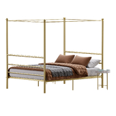 Mainstays Metal Canopy bed