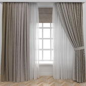 Curtain N2 With Window