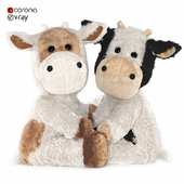 Cow Warmies Plush Toys