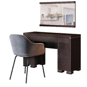 BUCZYNSKI dressing table 1+mirror. AMINE