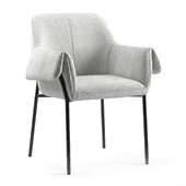 Chair Cruz Textile Light Gray