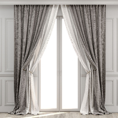 Curtains with moldings 528C