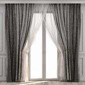 Curtains with moldings 526C