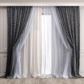 Curtains with moldings 530C