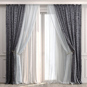 Curtains with moldings 531C
