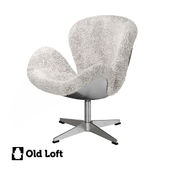 OM Swivel Chair Tenderness Wool Seat
