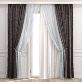Curtains with moldings 533C