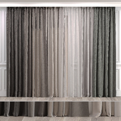 Curtains with moldings 536C
