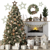 Christmas Tree and Decoration Set 001