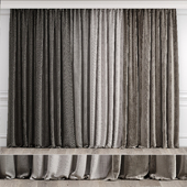 Curtains with moldings 538C