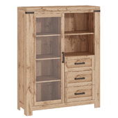 Cabinet with display case Mortiz