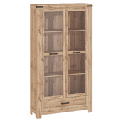 Cabinet with display case Mortiz