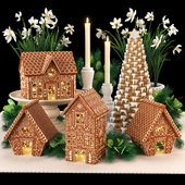 Gingerbread Village Houses Pottery Barn