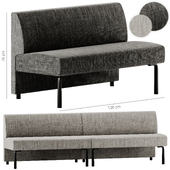 Et al AMBIT 1060 Fabric bench seating Sofa