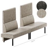 Et al AMBIT 1051 Fabric bench seating Sofa