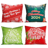 Merry Christmas Pillow Set 2