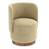 Sandler seating Tablet round side chair