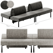 Et al AMBIT 1055 Fabric bench seating Sofa
