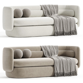 Aria 3 Seater Flannelette Sofa