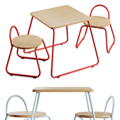 Children's table with stools by H&M