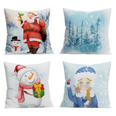 Merry Christmas Pillow Set 5
